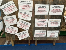 Angebote am Messestand Urlaub in den Alpen