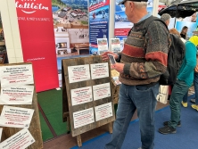 Angebote am Messestand Urlaub in den Alpen