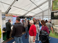Messestand Urlaub in den Alpen