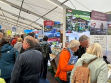 Messestand Urlaub in den Alpen