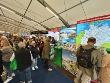 Messestand Urlaub in Deutschland auf der Mainfranken-Messe in Würzburg