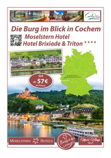 Aufsteller Moselstern Hotel Brixiade & Triton