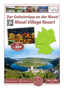 Aufsteller Mosel Village Resort