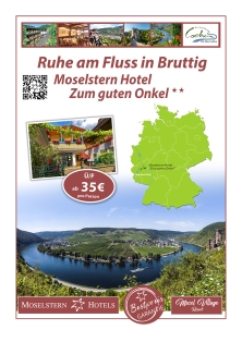 Aufsteller Moselstern Hotel Weinhaus Fuhrmann