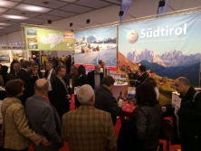 Empfang am ALPenjoy Südtirol Stand