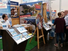 Messestand "Urlaub in den Alpen"