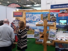 Messestand "Urlaub in den Alpen"