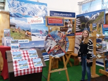 Messestand "Urlaub in den Alpen"