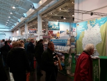 Messestand "Urlaub in Deutschland - Von der See bis in die Berge"