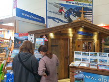 Alpen-Gewinnspiel am ALPenjoy-Messestand