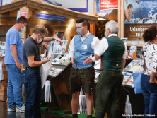 Messestand Urlaub in den Alpen