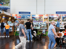 Messestand Urlaub in den Alpen