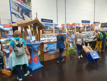 Messestand Urlaub in den Alpen