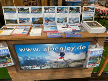 Prospektpräsentation Urlaub in den Alpen