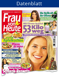 Datenblatt-Frau von Heute