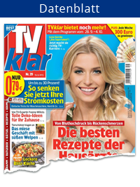 Datenblatt-TV klar