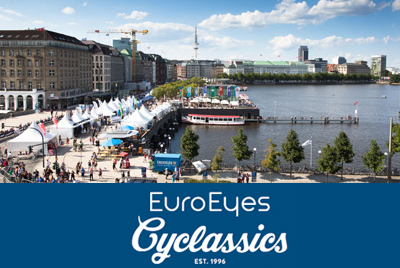 Hamburg Cyclassics mit Fahrradmesse in Hamburg (D)
