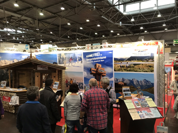 Teilnahme am Alpen-Messestand