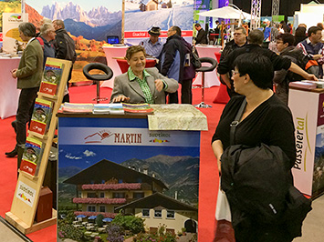 Teilnahme am Südtirol-Messestand