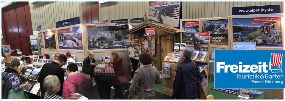 Freizeit Messe in Nürnberg (D) Tourismusmarketing für Urlaubsregionen