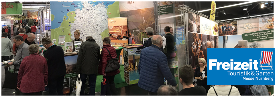 Freizeit Messe in Nürnberg (D) Tourismusmarketing für Urlaubsregionen