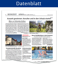 Datenblatt ReiseZeit-Tageszeitungskombi