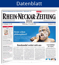 Datenblatt Rhein-Neckar-Zeitung