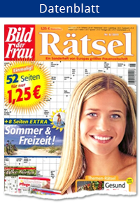 Datenblatt Bild der Frau Rätsel