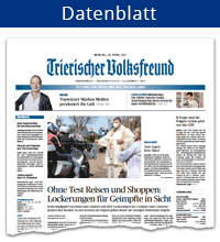 Datenblatt Trierischer Volksfreund