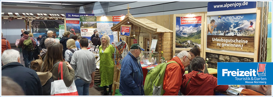 Freizeit Messe in Nürnberg (D) Tourismusmarketing für Urlaubsregionen